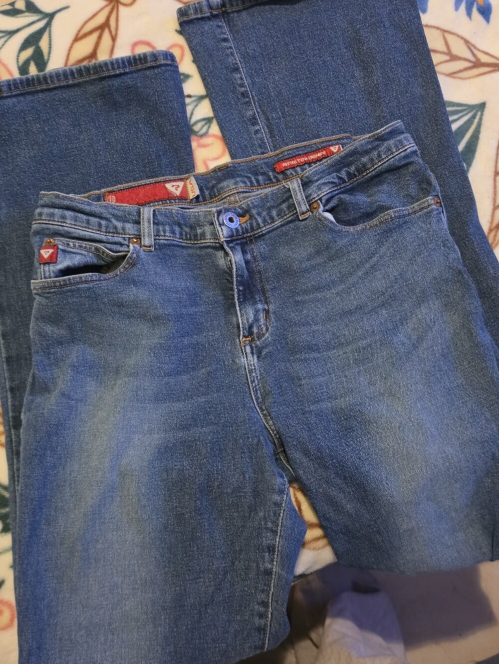 Women's Blue Denim Jeans - Classic Casual Fit